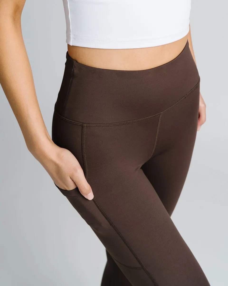 Barista Brown Pocket Light n Tight legging